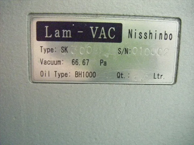 Nisshinbo SK300 rotary pump Detail Image - ASKINDEX Korea