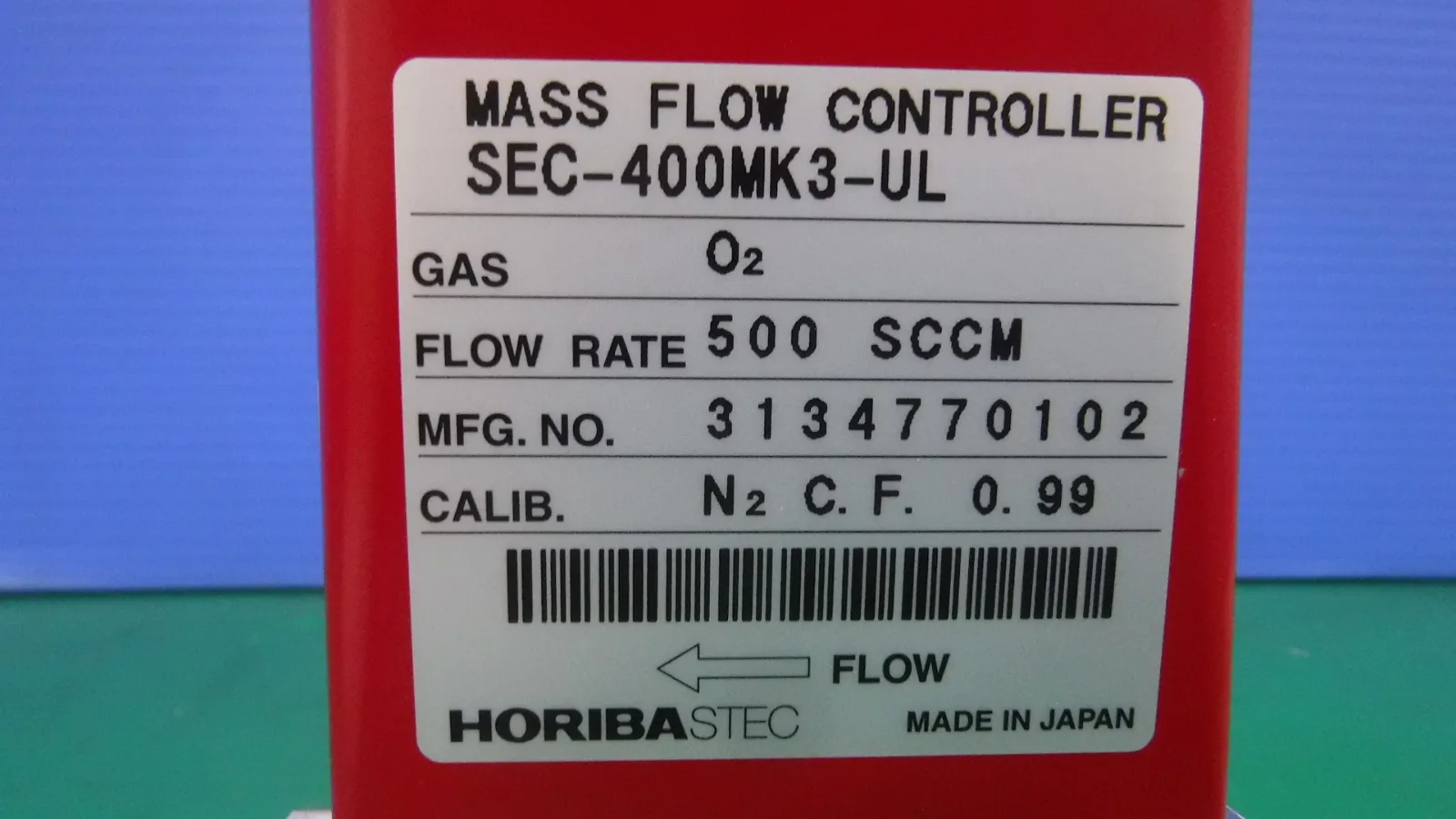 호리바 에스텍 SEC‐400MK3-UL 매스 플로우 컨트롤러 상세 이미지 - ASKINDEX 코리아