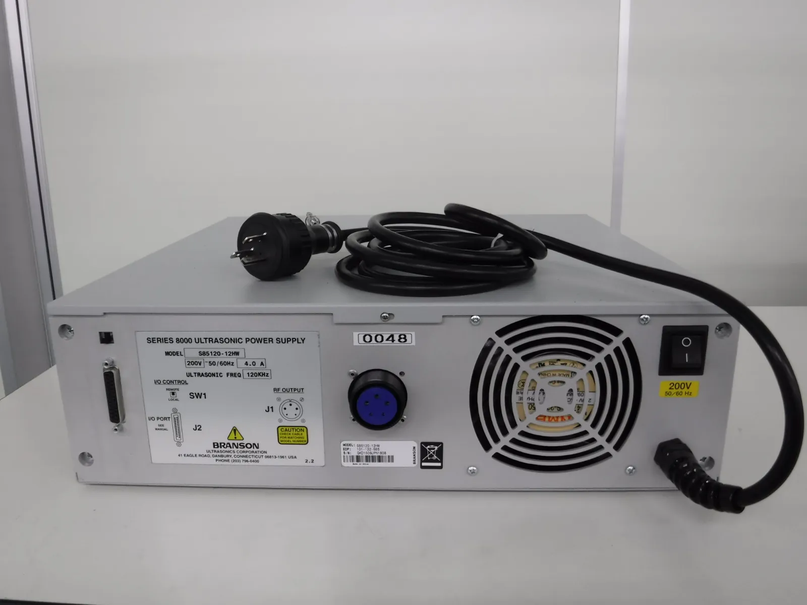 BRANSON S85120-12HW ultrasonic oscillator Detail Image - ASKINDEX Korea