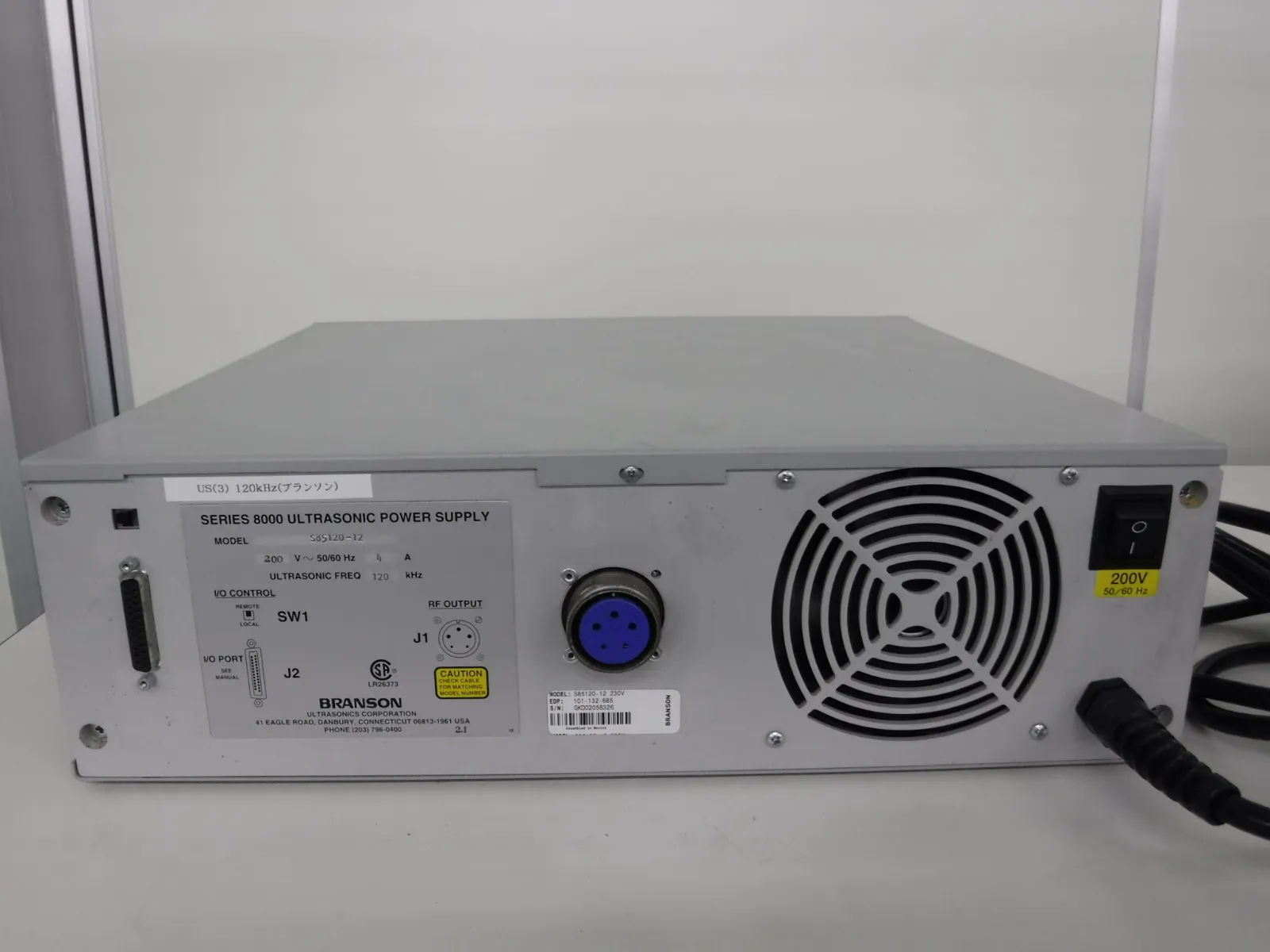 BRANSON S8540-12 ultrasonic oscillator Detail Image - ASKINDEX Korea
