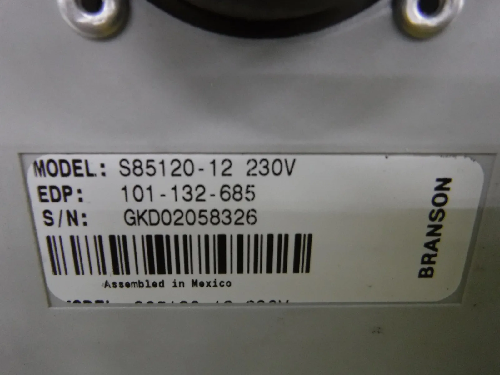 BRANSON S8540-12 ultrasonic oscillator Detail Image - ASKINDEX Korea