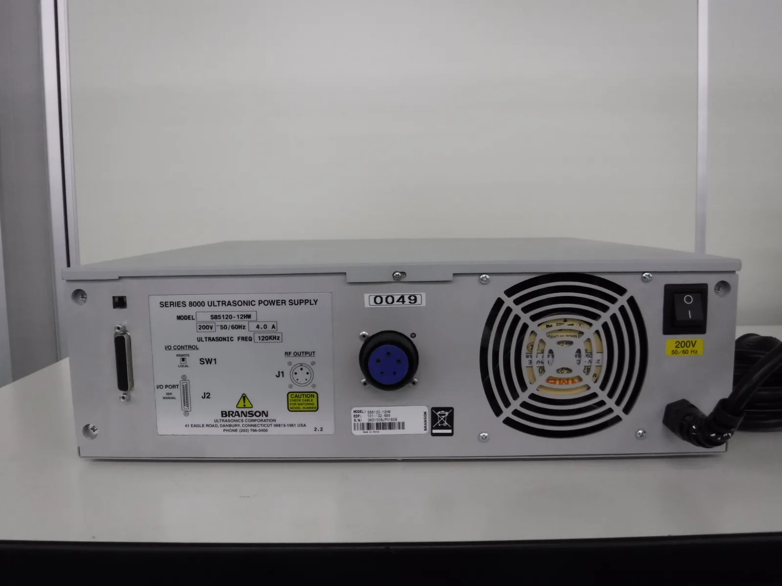 Branson S85120-12HW ultrasonic oscillator Detail Image - ASKINDEX Korea