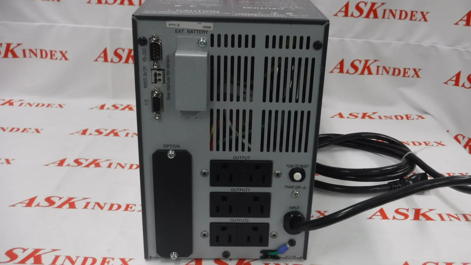 미쓰비시 AX-P10-1.0K 무정전 전원 공급 장치(UPS) 상세 이미지 - ASKINDEX 코리아