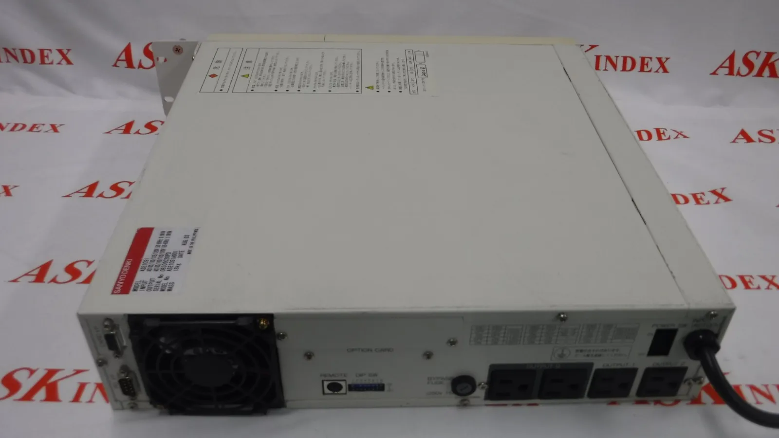SANYO DENKI ASE10S1 무정전 전원 공급 장치(UPS) 상세 이미지 - ASKINDEX 코리아