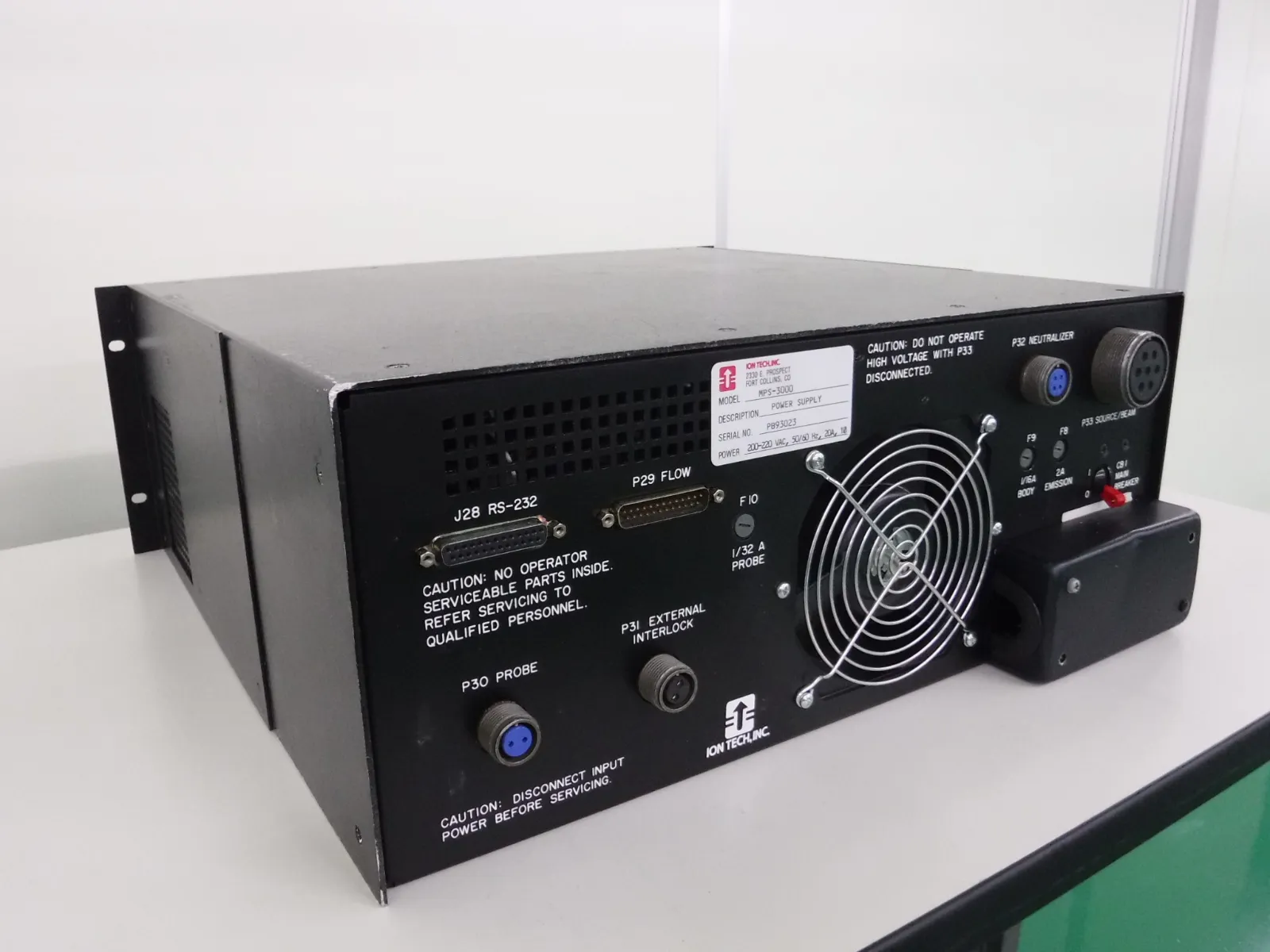 ION TECHTDY VEECO / ION TECH MPS-3000 Ion Source Power Supply Detail Image - ASKINDEX Korea