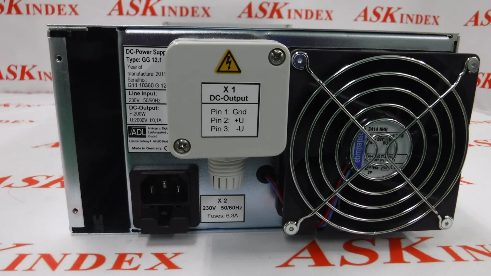 ADL GG12.1 DC 전원 공급 장치 상세 이미지 - ASKINDEX 코리아