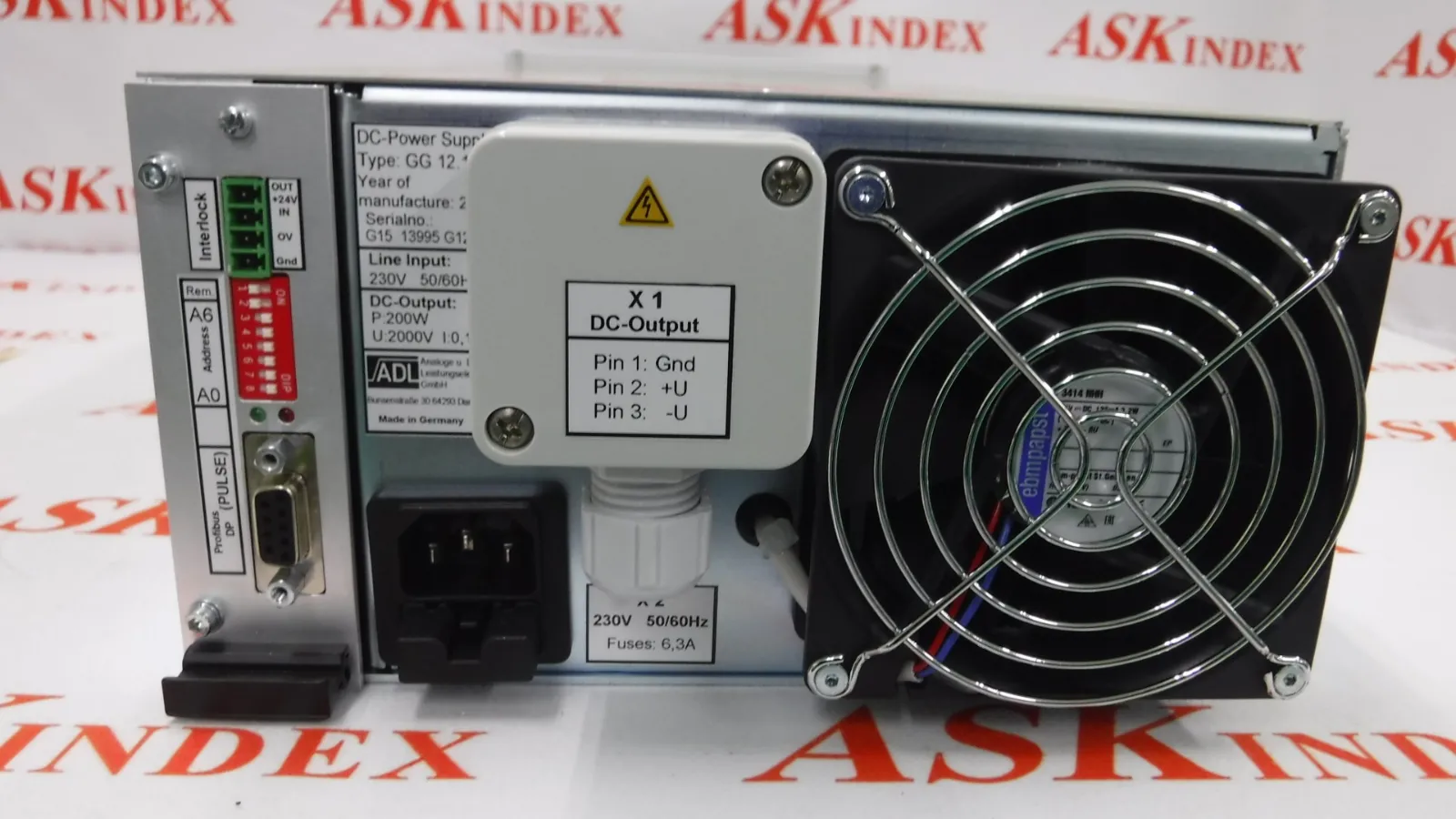 ADL GG12.1 DC 전원 공급 장치 상세 이미지 - ASKINDEX 코리아
