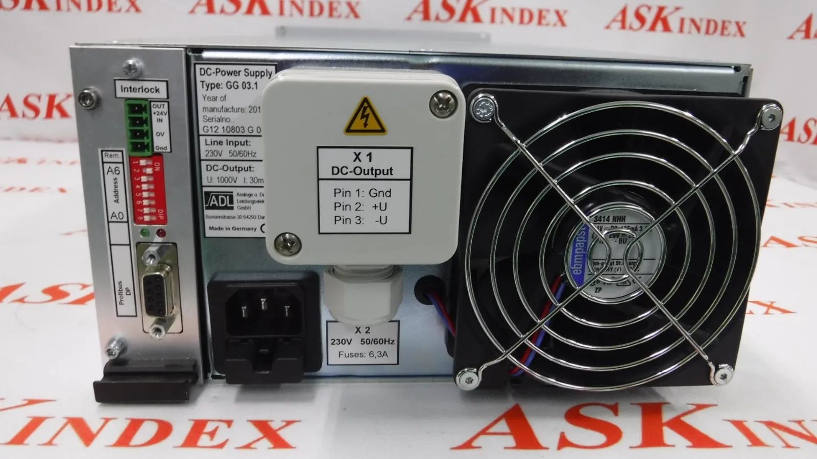 ADL GG03.1 DC 전원 공급 장치 상세 이미지 - ASKINDEX 코리아