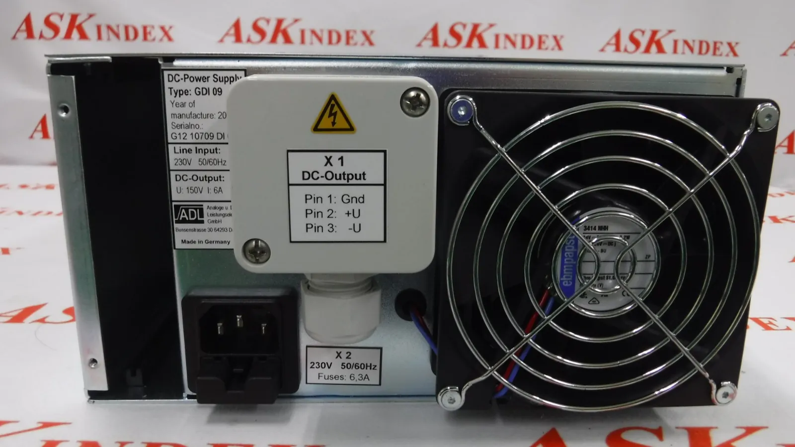 ADL GDI 09 DC 전원 공급 장치 상세 이미지 - ASKINDEX 코리아