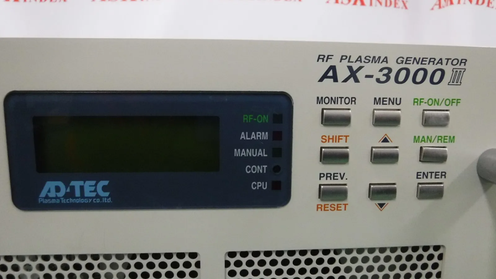 애드텍 AX-3000Ⅲ RF 전원 공급 장치 상세 이미지 - ASKINDEX 코리아
