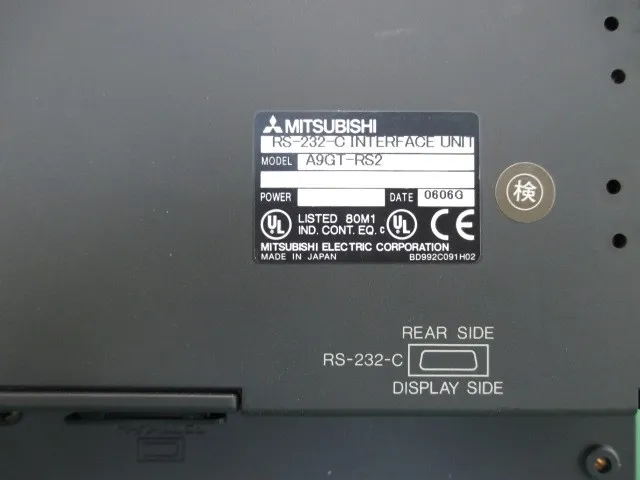 미쓰비시 전기 A970GOT-TBD-B 터치 패널 상세 이미지 - ASKINDEX 코리아