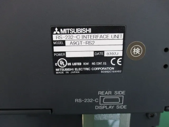 미쓰비시 전기 A970GOT-TBD-B 터치 패널 상세 이미지 - ASKINDEX 코리아