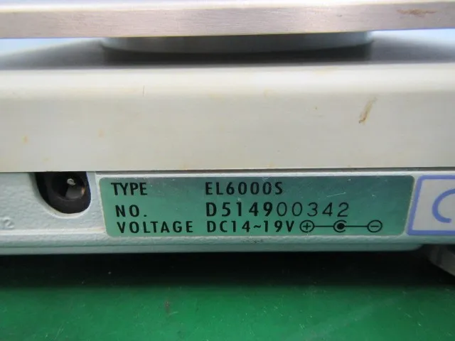 Shimadzu Corporation EL6000S electronic scale Detail Image - ASKINDEX Korea