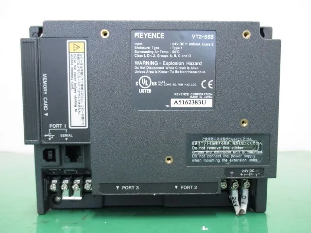 Keyence VT2-5SB 터치 패널 상세 이미지 - ASKINDEX 코리아