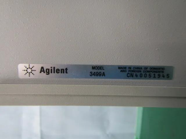 Agilent 3499A Switch/Control System Mainframe Detail Image - ASKINDEX Korea