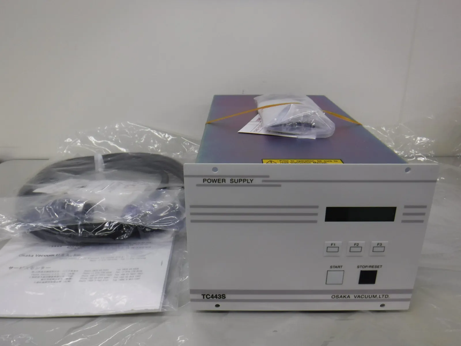 오사카 진공 TC-443S 터보 분자 펌프 용 컨트롤러