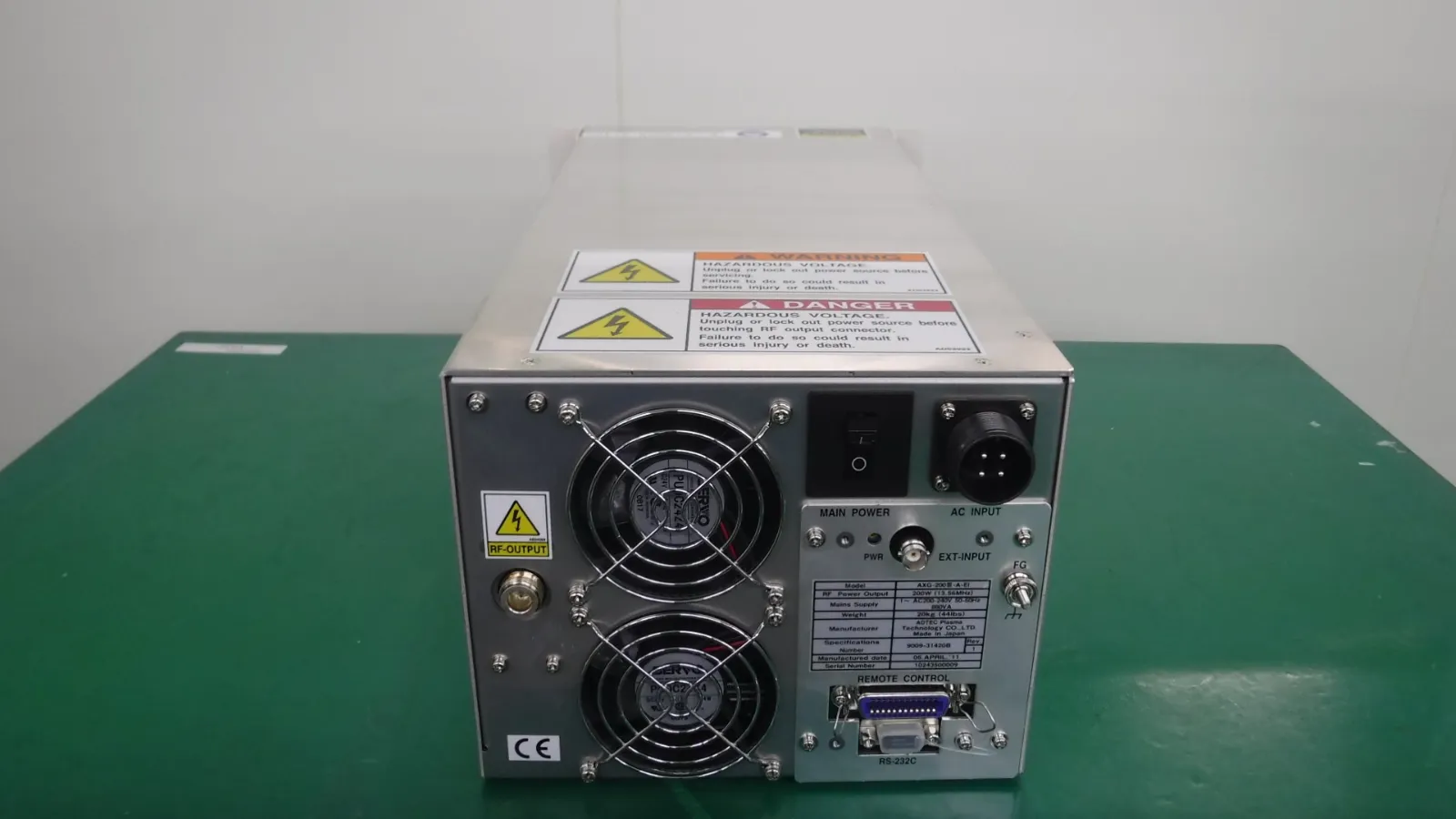 애드텍 AXG-200Ⅲ-A-E1 RF 플라즈마 전원 상세 이미지 - ASKINDEX 코리아