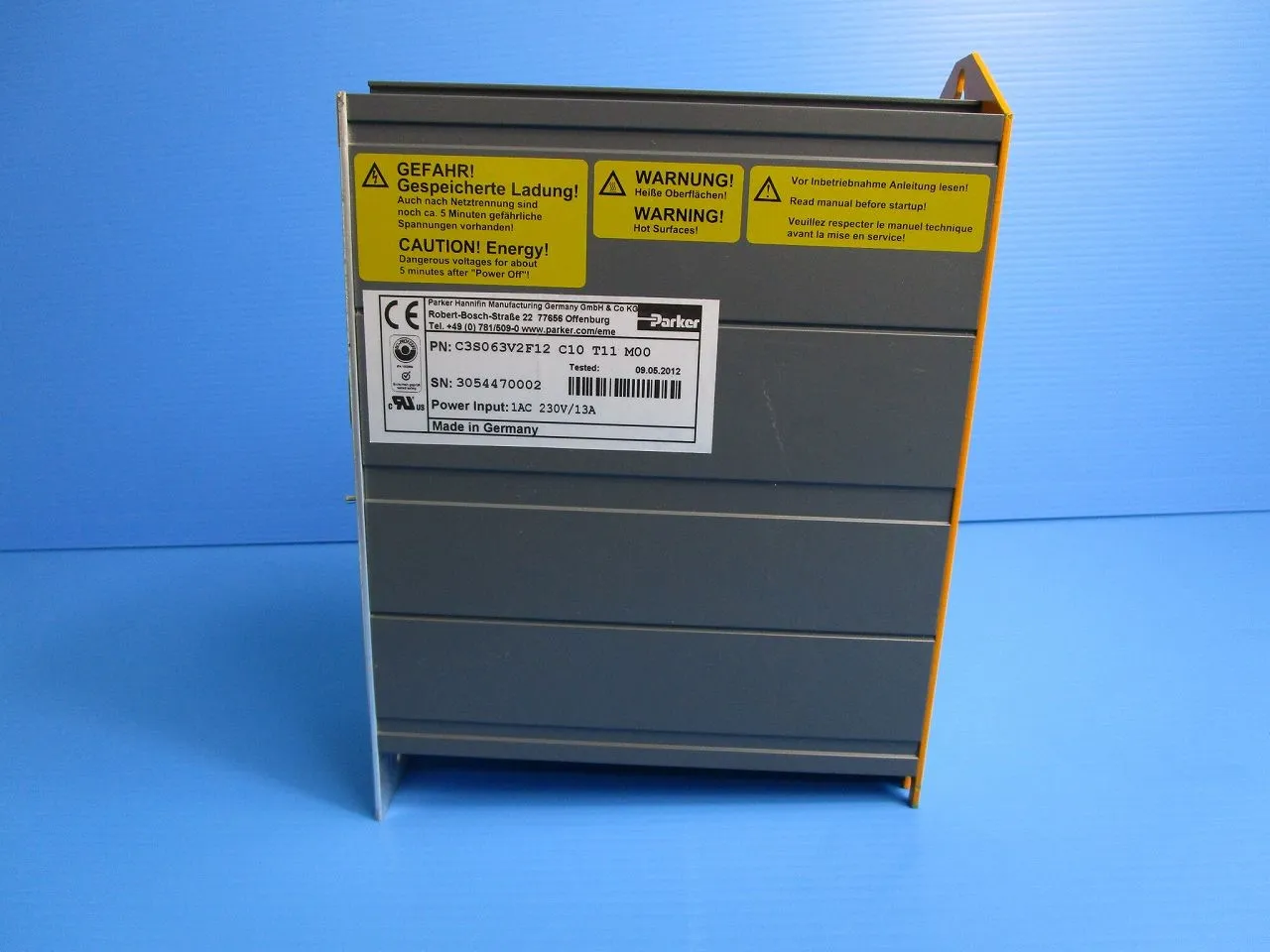Parker C3S063V2F12 C10 T11 M00 AC servo driver (servo drive) Detail Image - ASKINDEX Korea