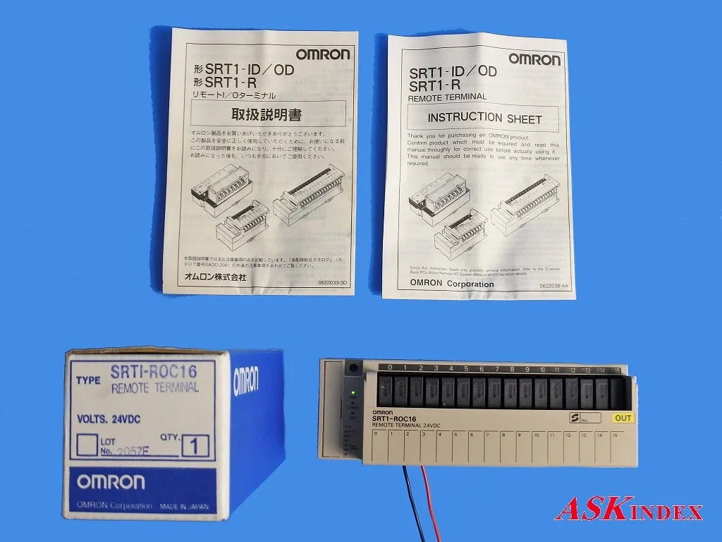 오므론 SRTI-ROC16 시퀀서 (PLC) (원격 I / O 터미널)