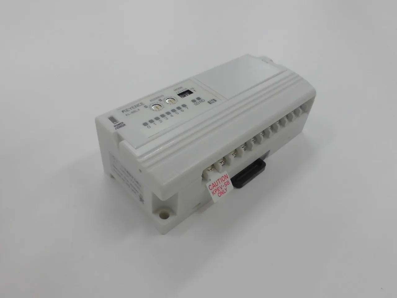 Keyence KL-8BLX 중계 기능 나사 단자대 상세 이미지 - ASKINDEX 코리아