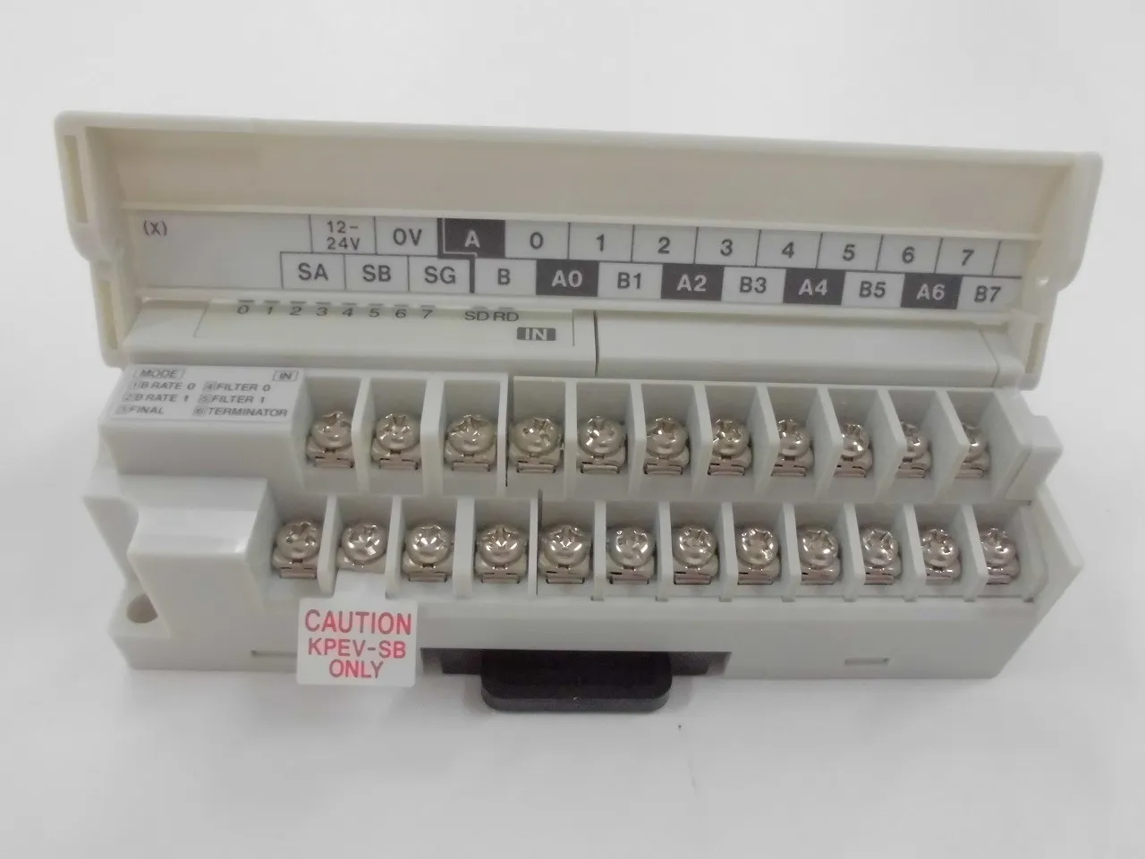Keyence KL-8BLX 중계 기능 나사 단자대 상세 이미지 - ASKINDEX 코리아