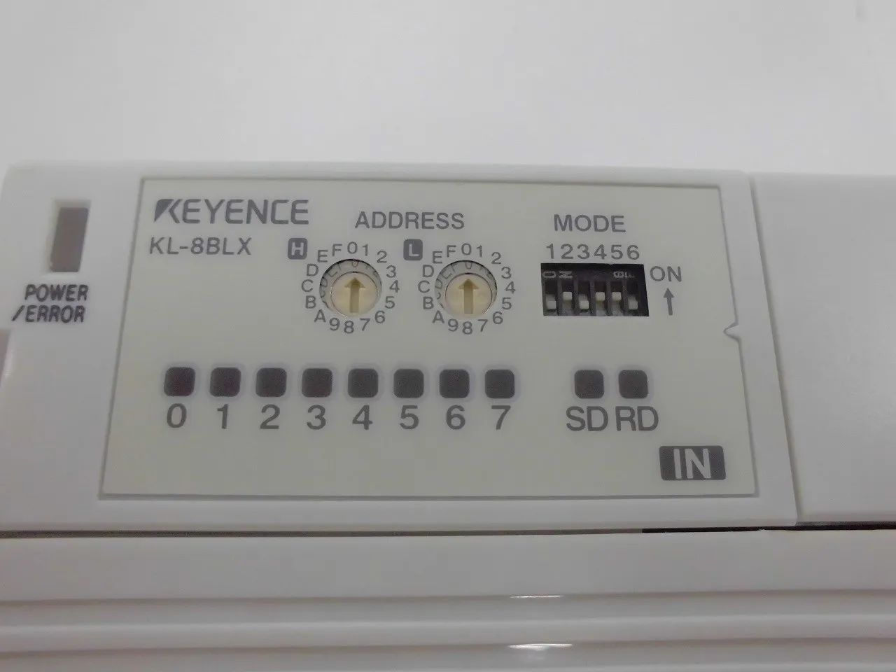 Keyence KL-8BLX 중계 기능 나사 단자대 상세 이미지 - ASKINDEX 코리아
