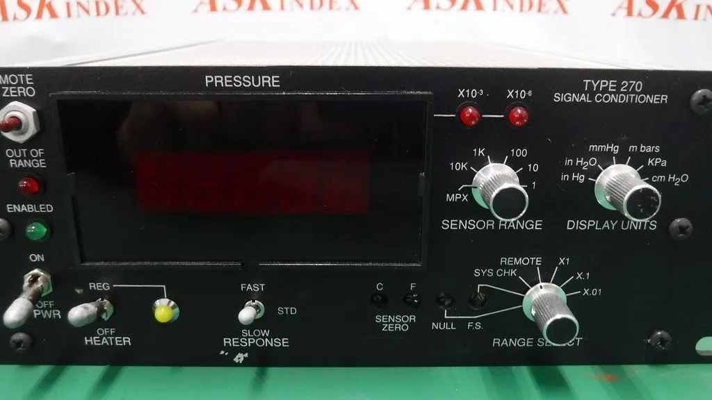 MKS 270 압력 컨트롤러 상세 이미지 - ASKINDEX 코리아