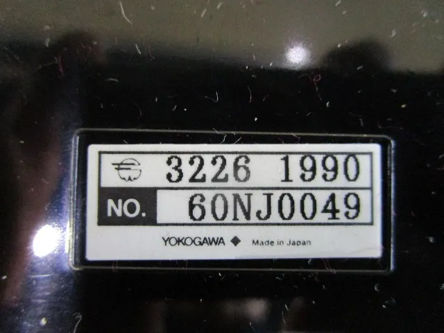 Yokogawa Electric 3226 1990 ammeter Detail Image - ASKINDEX Korea