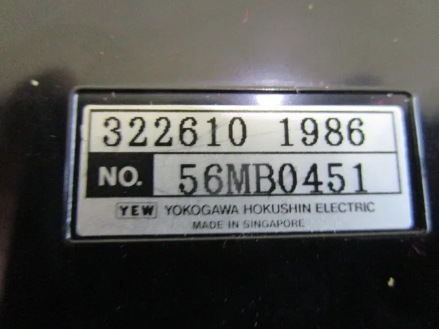 Yokogawa Hokushin Electric 3226 1986 ammeter Detail Image - ASKINDEX Korea