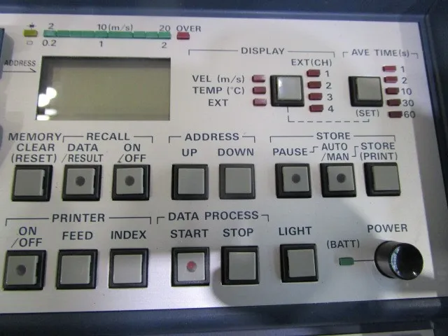 Lion AM-11 Anemometer NG Detail Image - ASKINDEX Korea