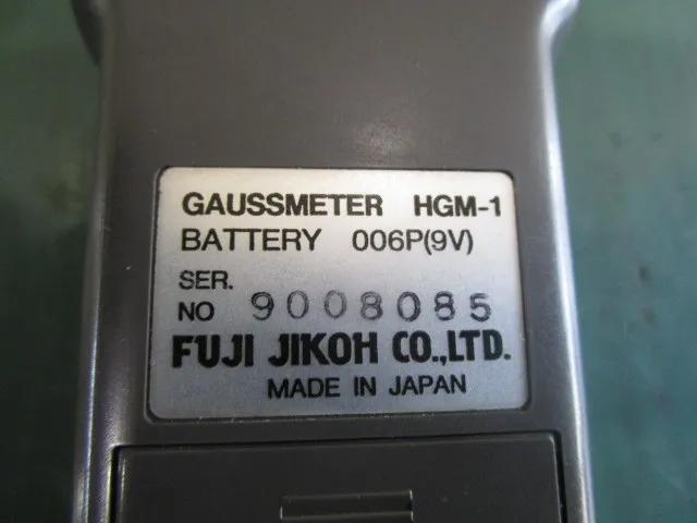 Fuji Porcelain HGM-1 Gaussmeter Detail Image - ASKINDEX Korea