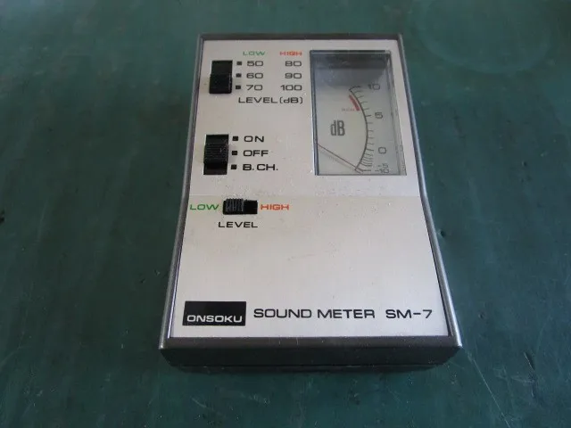 Onsoku SM-7 sound level meter Detail Image - ASKINDEX Korea