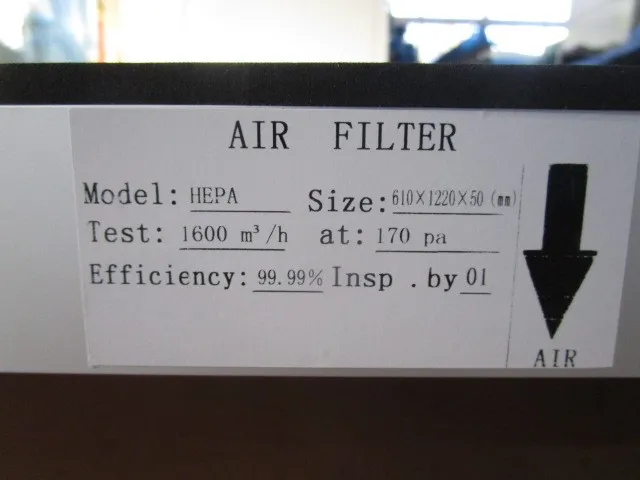 null HEPA HEPA filter Detail Image - ASKINDEX Korea