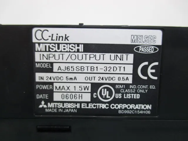 Mitsubishi AJ65SBTB1-32DT1 Sequencer (PLC) (CC-Link) Detail Image - ASKINDEX Korea