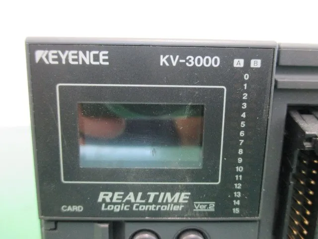 Keyence KV-3000 시퀀서(PLC) 상세 이미지 - ASKINDEX 코리아