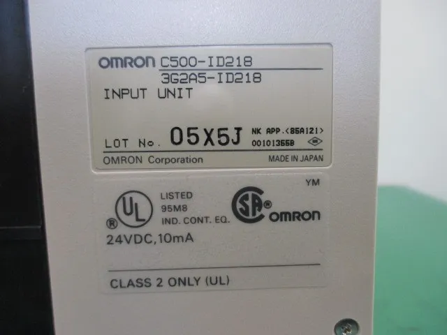 오므론 C500-ID218/3G2A5-ID218 시퀀서(PLC) 상세 이미지 - ASKINDEX 코리아