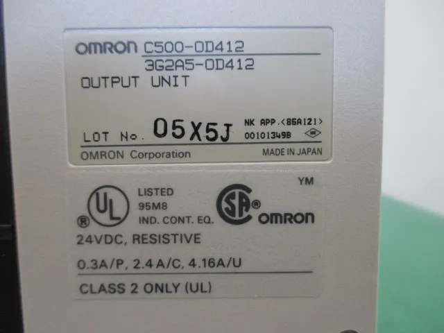 오므론 C500-OD412/3G2A5-OD412 시퀀서(PLC) 상세 이미지 - ASKINDEX 코리아