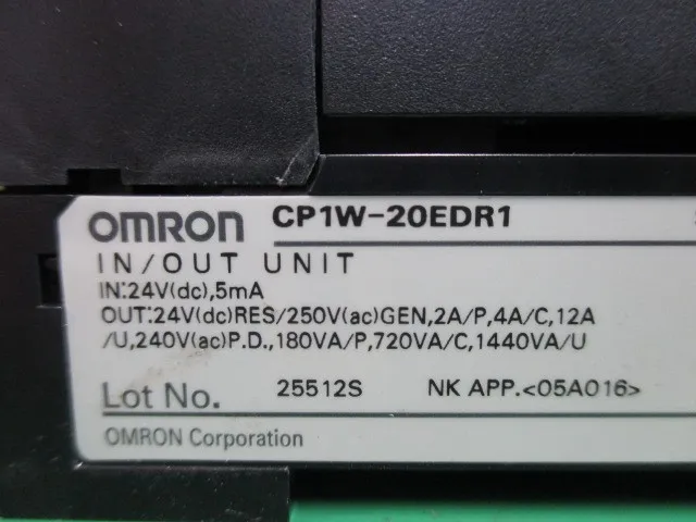 오므론 CP1W-20EDR1 시퀀서(PLC) 상세 이미지 - ASKINDEX 코리아