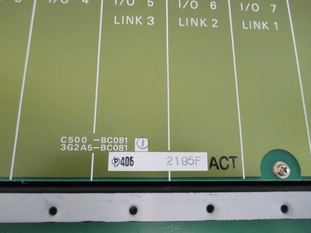 오므론 C500-BC081/3G2A5-BC081 시퀀서(PLC) 상세 이미지 - ASKINDEX 코리아