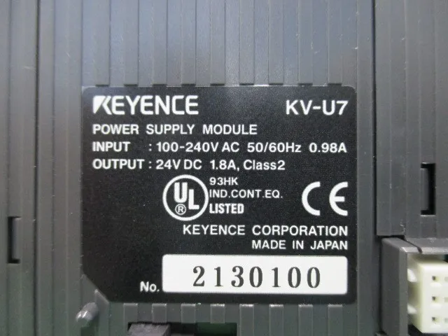 Keyence KV-U7 시퀀서(PLC) 상세 이미지 - ASKINDEX 코리아