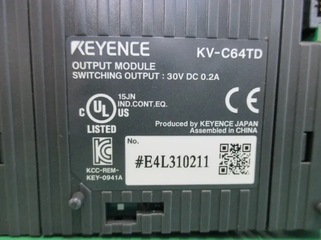 Keyence KV-C64TD 시퀀서(PLC) 상세 이미지 - ASKINDEX 코리아