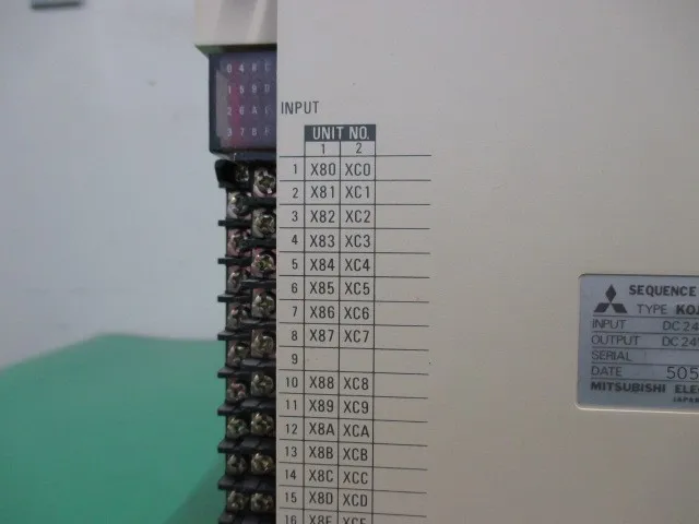 미쓰비시 K0J1-E32DT-C 시퀀서(PLC) 상세 이미지 - ASKINDEX 코리아