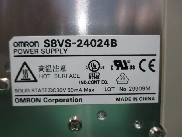 Omron S8VS-24024B Power supply unit Detail Image - ASKINDEX Korea