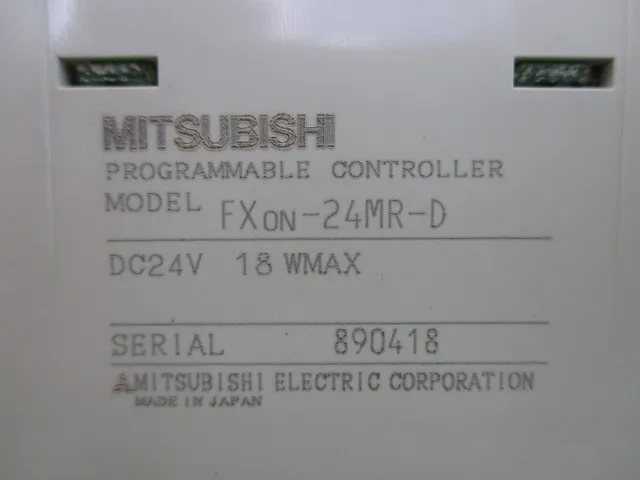 미쓰비시 FX0N-24MR-D 시퀀서(PLC) 상세 이미지 - ASKINDEX 코리아