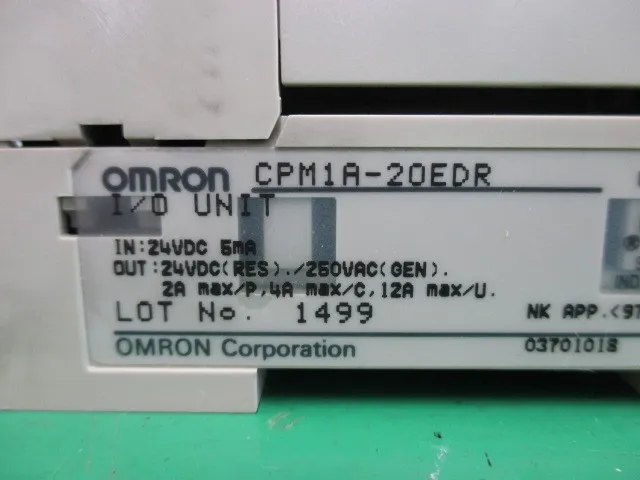 오므론 CPM1A-20EDR 시퀀서(PLC) 상세 이미지 - ASKINDEX 코리아