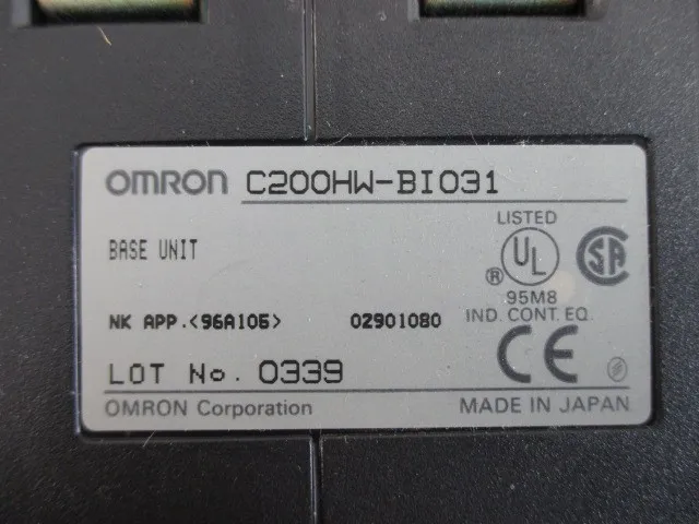 오므론 C200HW-BI031 시퀀서(PLC) 상세 이미지 - ASKINDEX 코리아