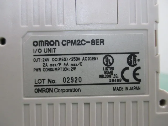 오므론 CPM2C-8ER 시퀀서(PLC) 상세 이미지 - ASKINDEX 코리아