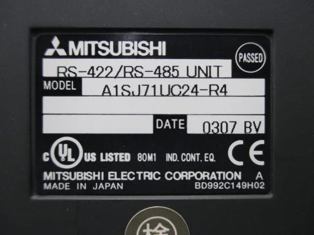 미쓰비시 전기 A1SJ71UC24-R4 시퀀서 (PLC) (컴퓨터 링크 유닛) 상세 이미지 - ASKINDEX 코리아