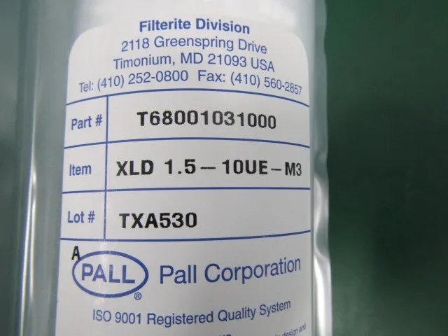 PaLL 주식회사 XLD1.5-10UE-M3 카트리지 필터 상세 이미지 - ASKINDEX 코리아