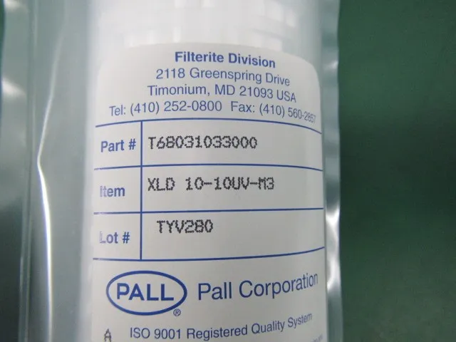 PaLL 주식회사 XLD10-10UV-M3 카트리지 필터 상세 이미지 - ASKINDEX 코리아